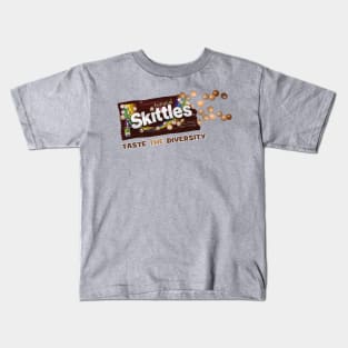 Biracial Skittles Kids T-Shirt